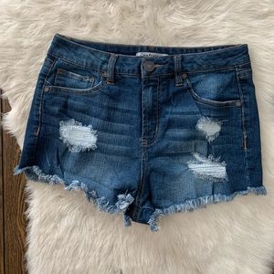 Refuge high waisted denim shorts
